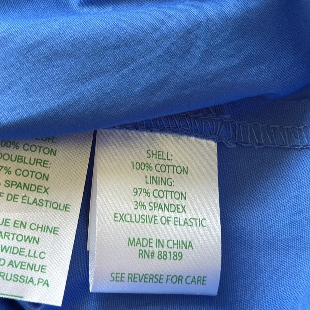 NWT Lilly Pulitzer Rocko Cotton Romper in Blue Tang Sitting Seaside Size 8 - Picture 15 of 16
